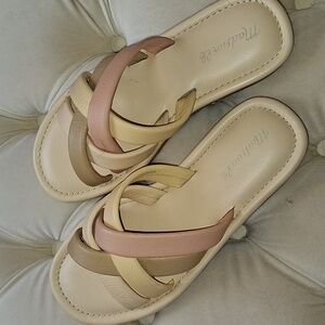 Madewell Leeandra leather slides